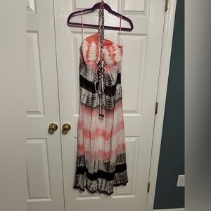 NWT Chaudry Kc Tie-Dye Maxi Dress